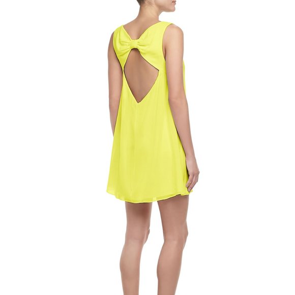 Alice + Olivia Trina Bow Back Dress - Picture 1 of 8